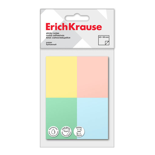Picture of EK STICKY NOTES 40X50MM ASSORTED